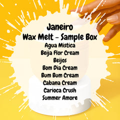 Janeiro Wax Melt Sample Box