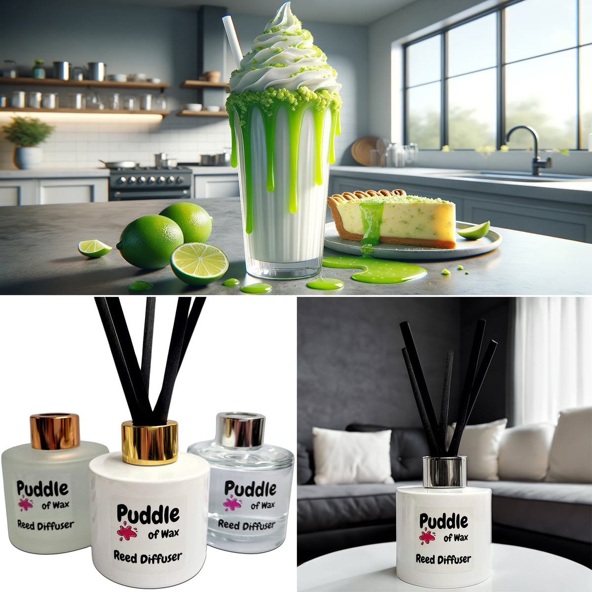 Key Lime Freakshake Reed Diffuser