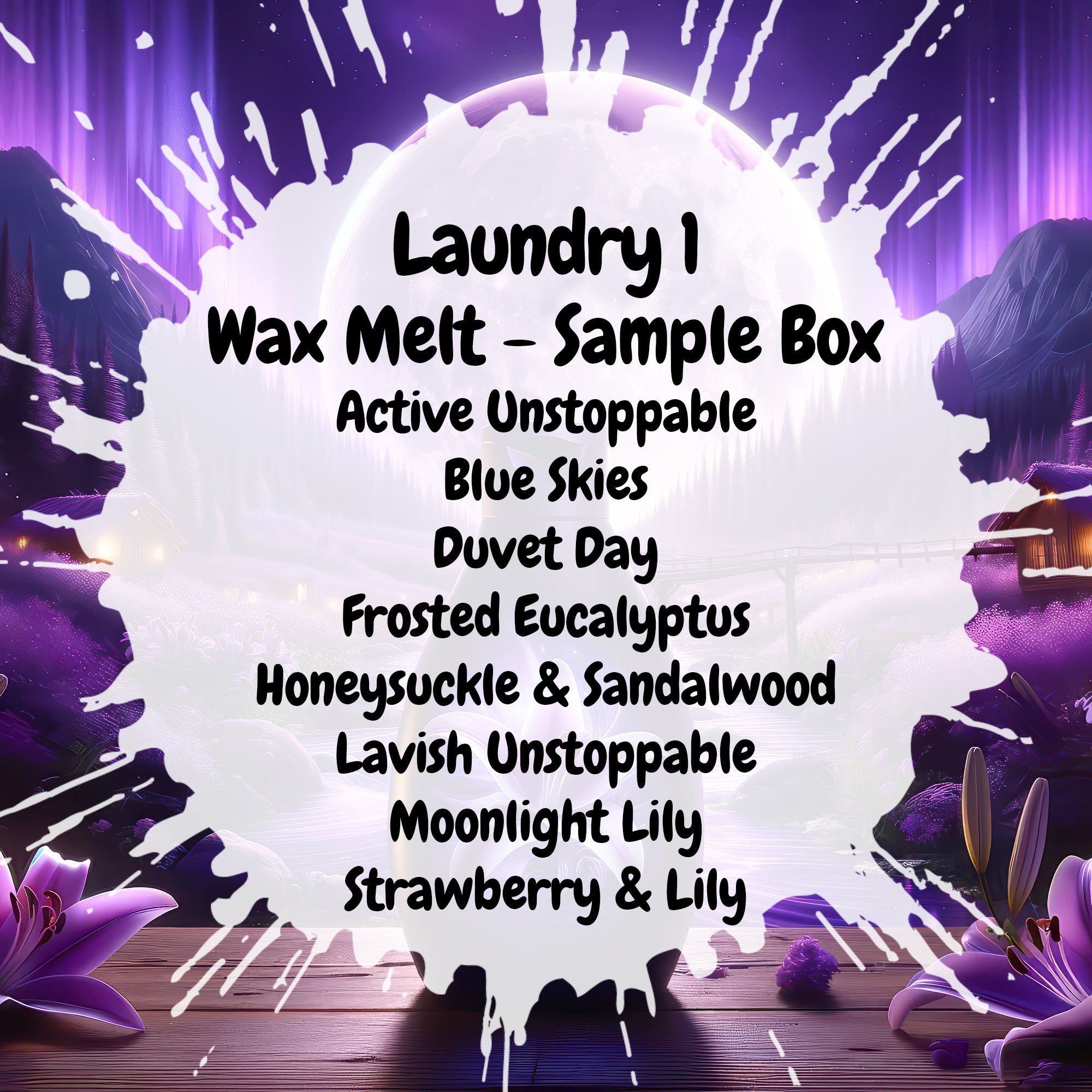 Laundry 1 Wax Melt Sample Box