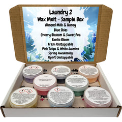 Laundry 2 Wax Melt Sample Box