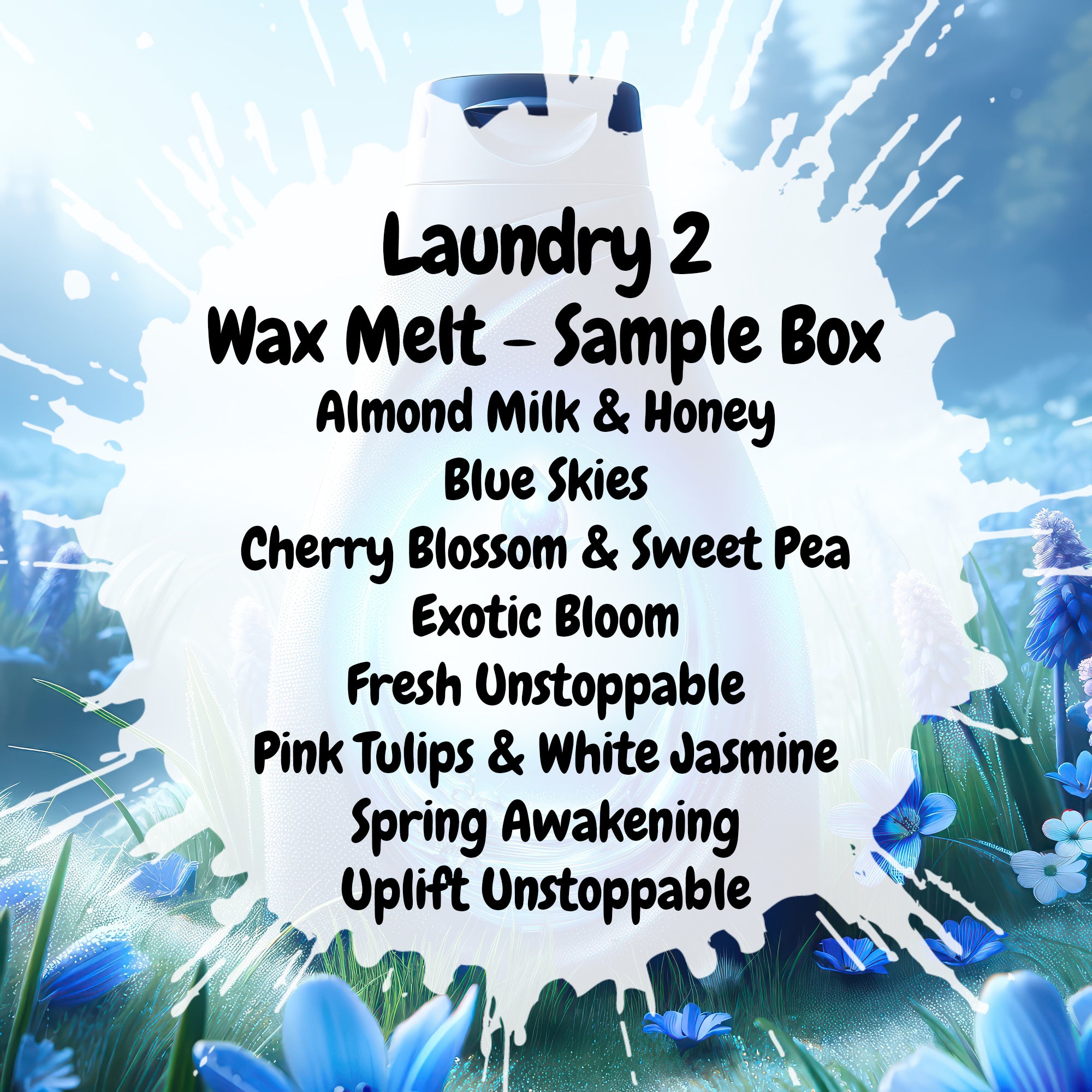 Laundry 2 Wax Melt Sample Box