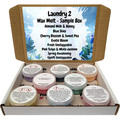 Laundry 2 Wax Melt Sample Box