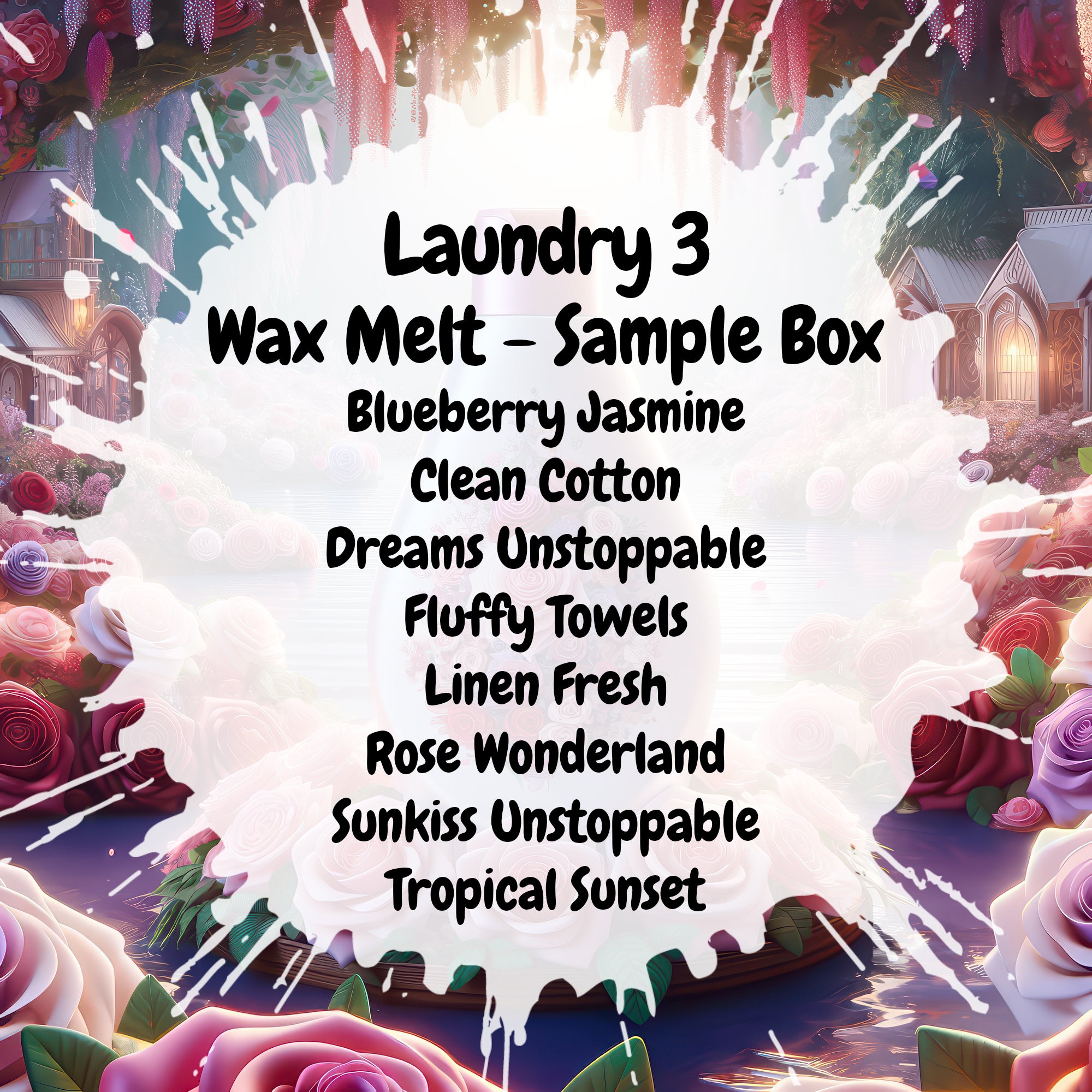 Laundry 3 Wax Melt Sample Box