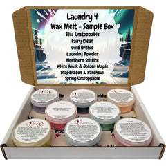 Laundry 4 Wax Melt Sample Box