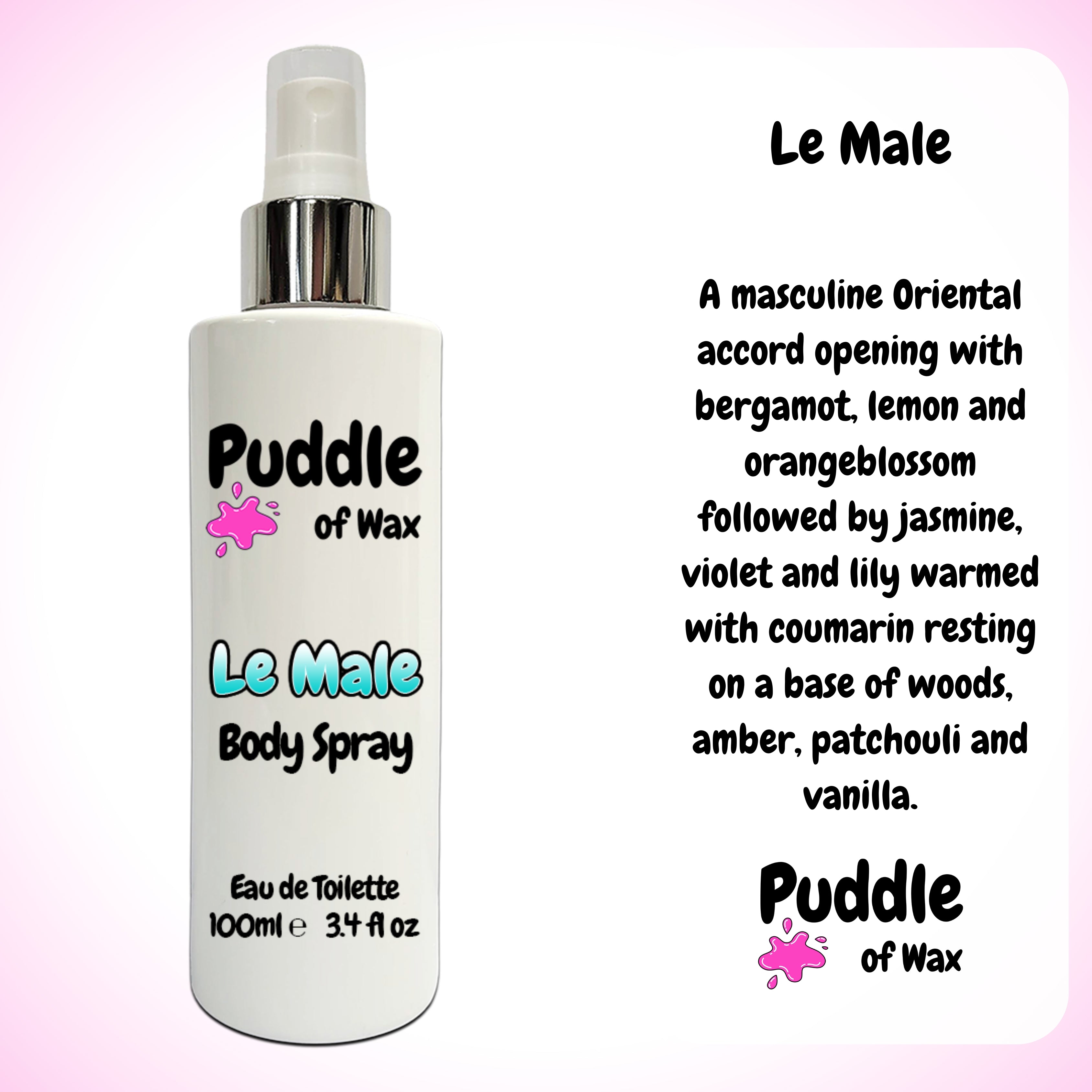 Le Male Body Spray