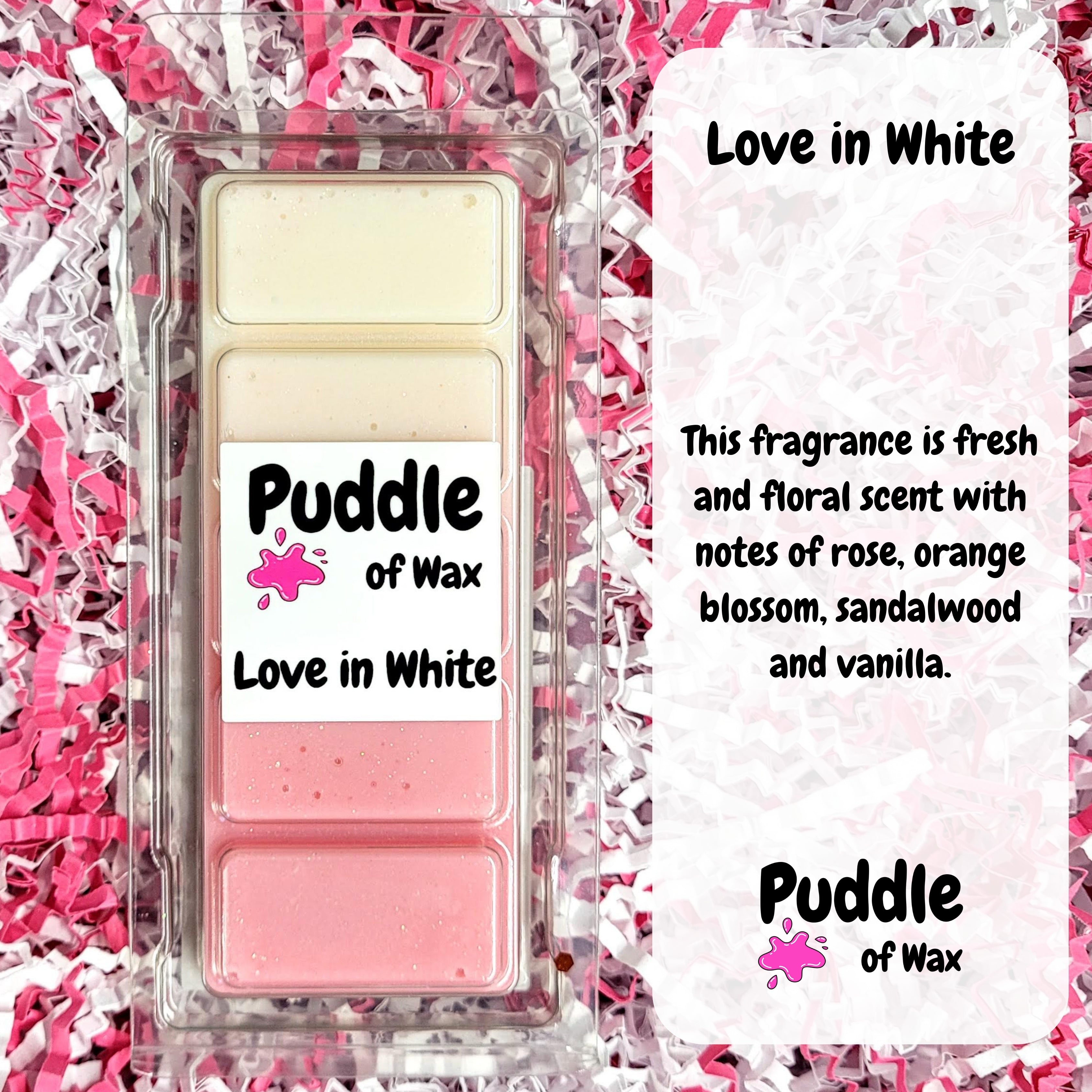 Love in White Wax Melts