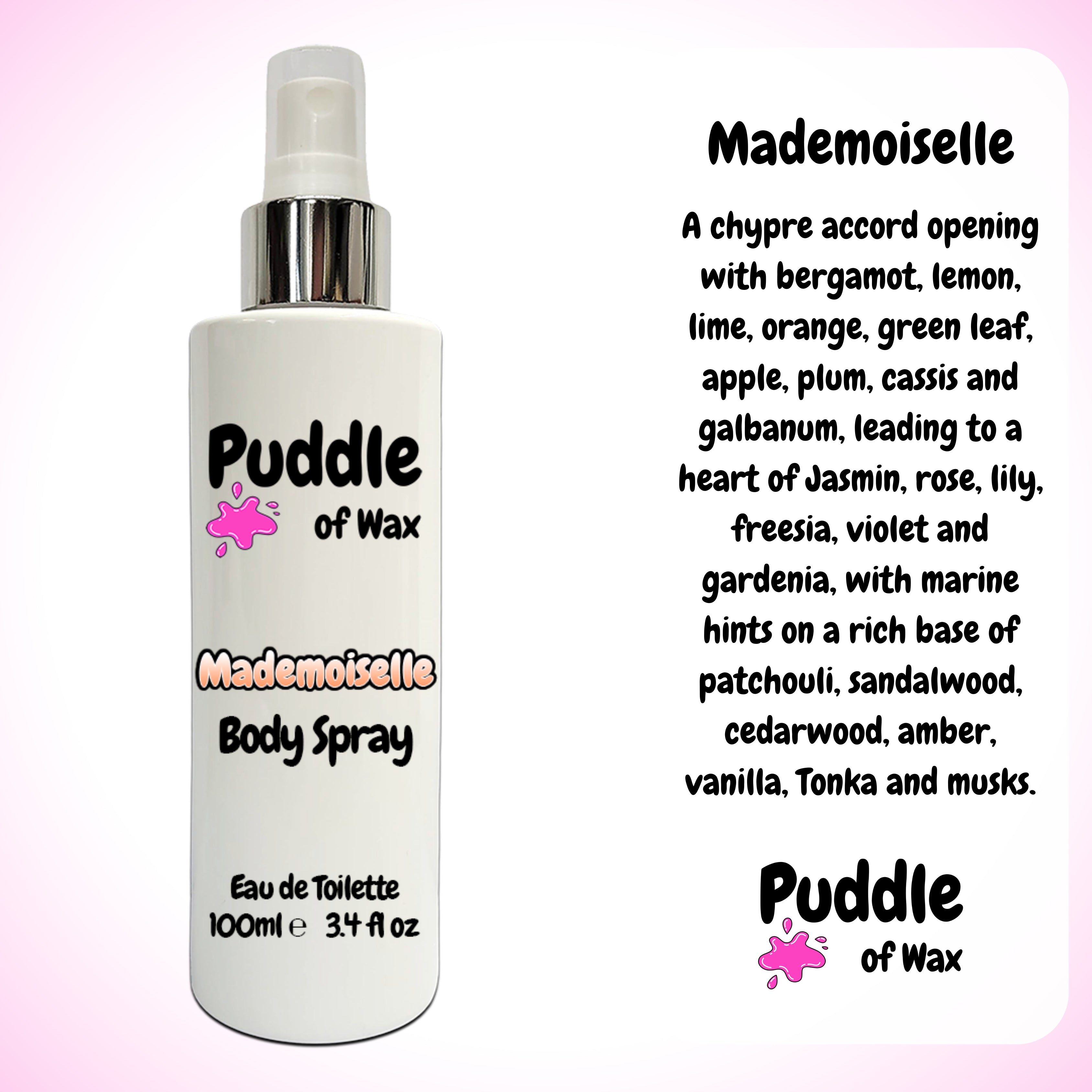 Mademoiselle Body Spray