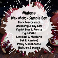 Malone Wax Melt Sample Box