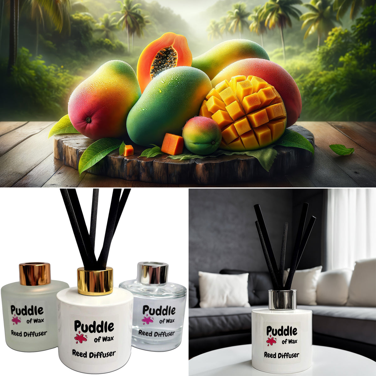 Mango & Papaya Reed Diffuser