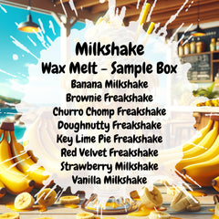 Milkshake Wax Melt Sample Box