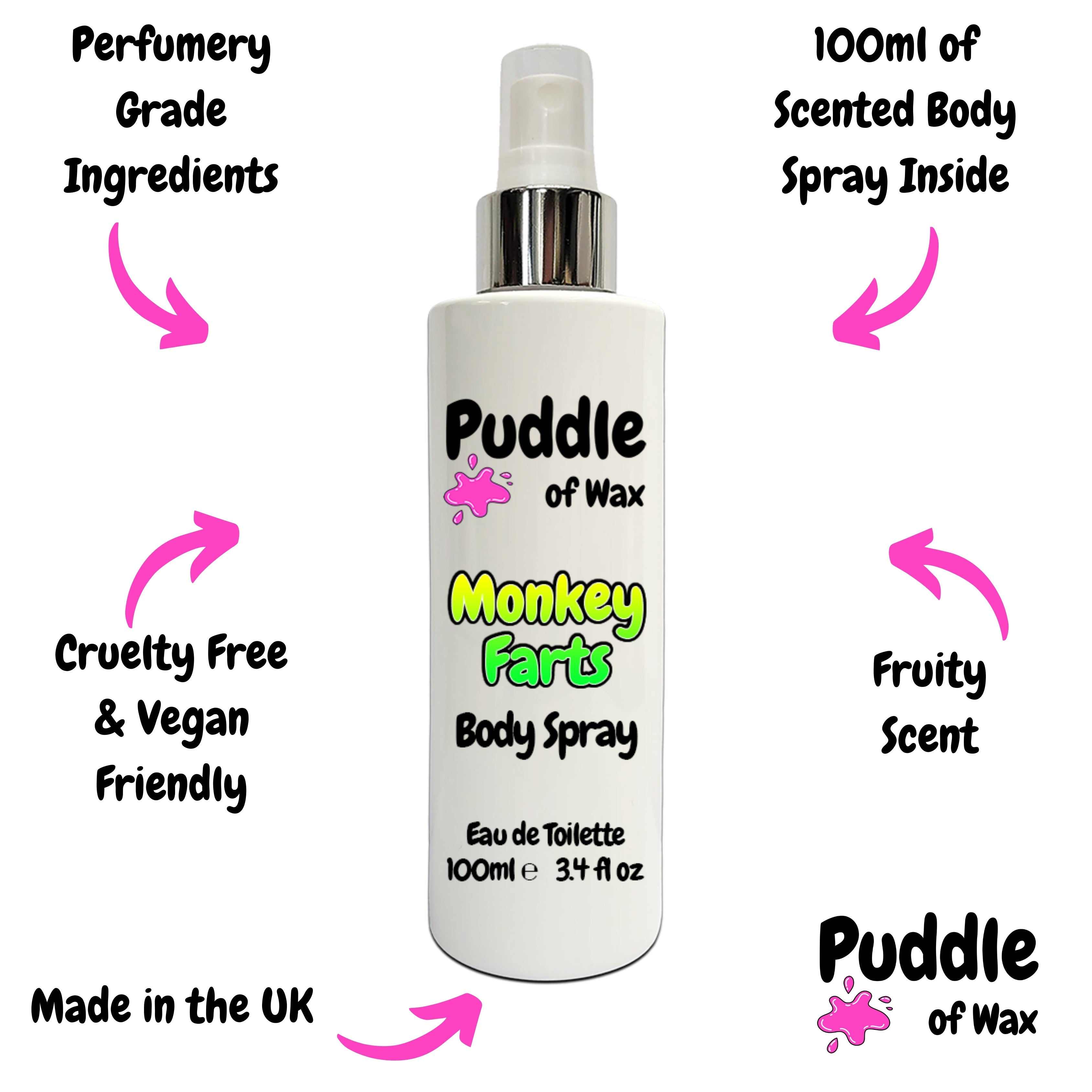 Monkey Farts Body Spray
