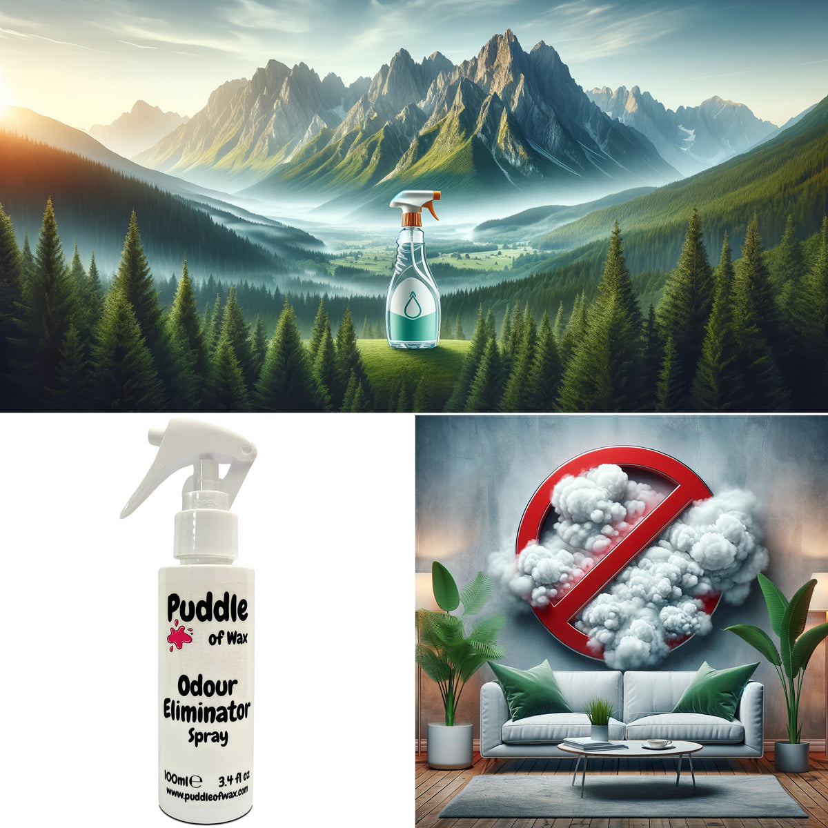 Mountain Air Odour Eliminator Spray