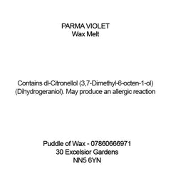 Parma Violet Wax Melts