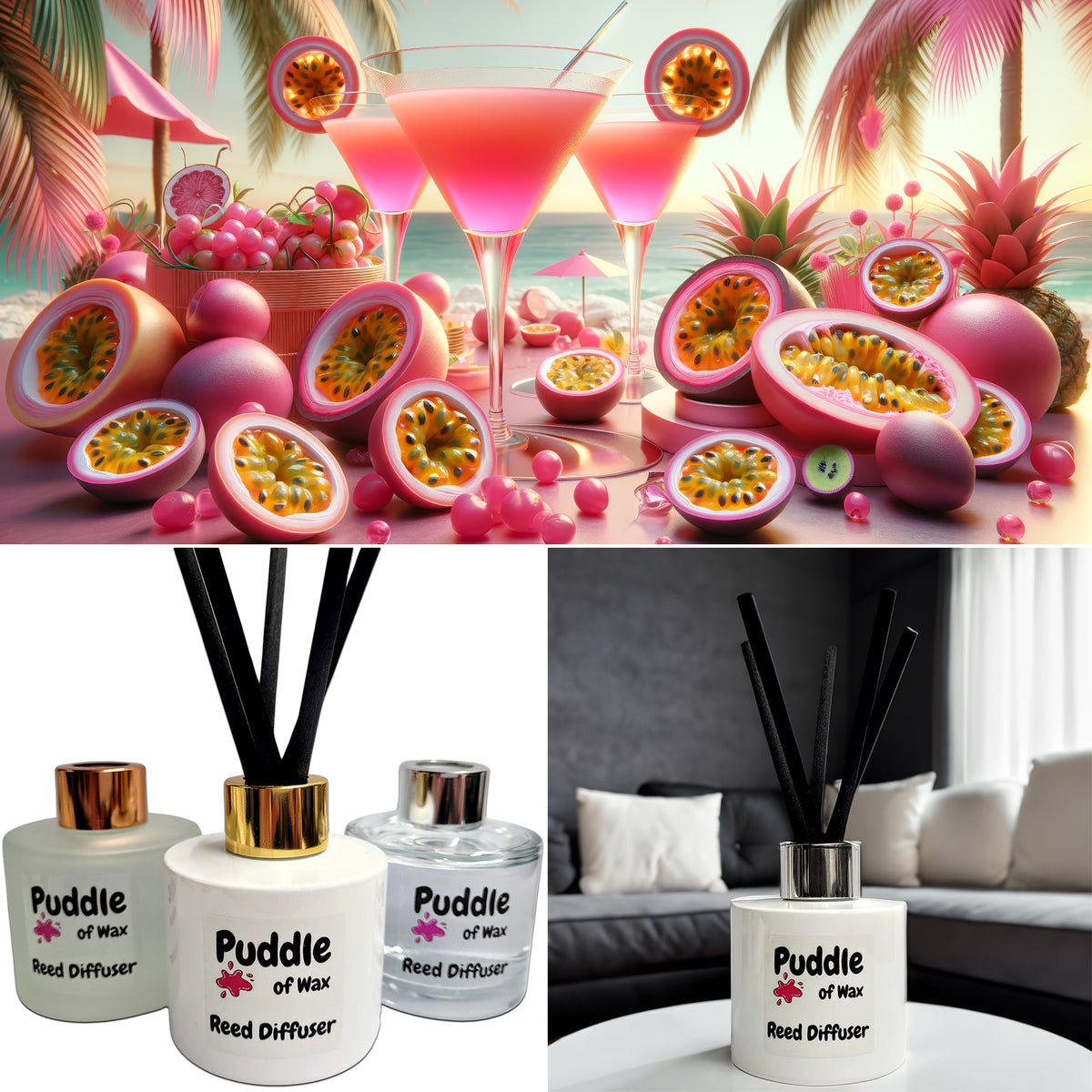 Passionfruit Martini Reed Diffuser