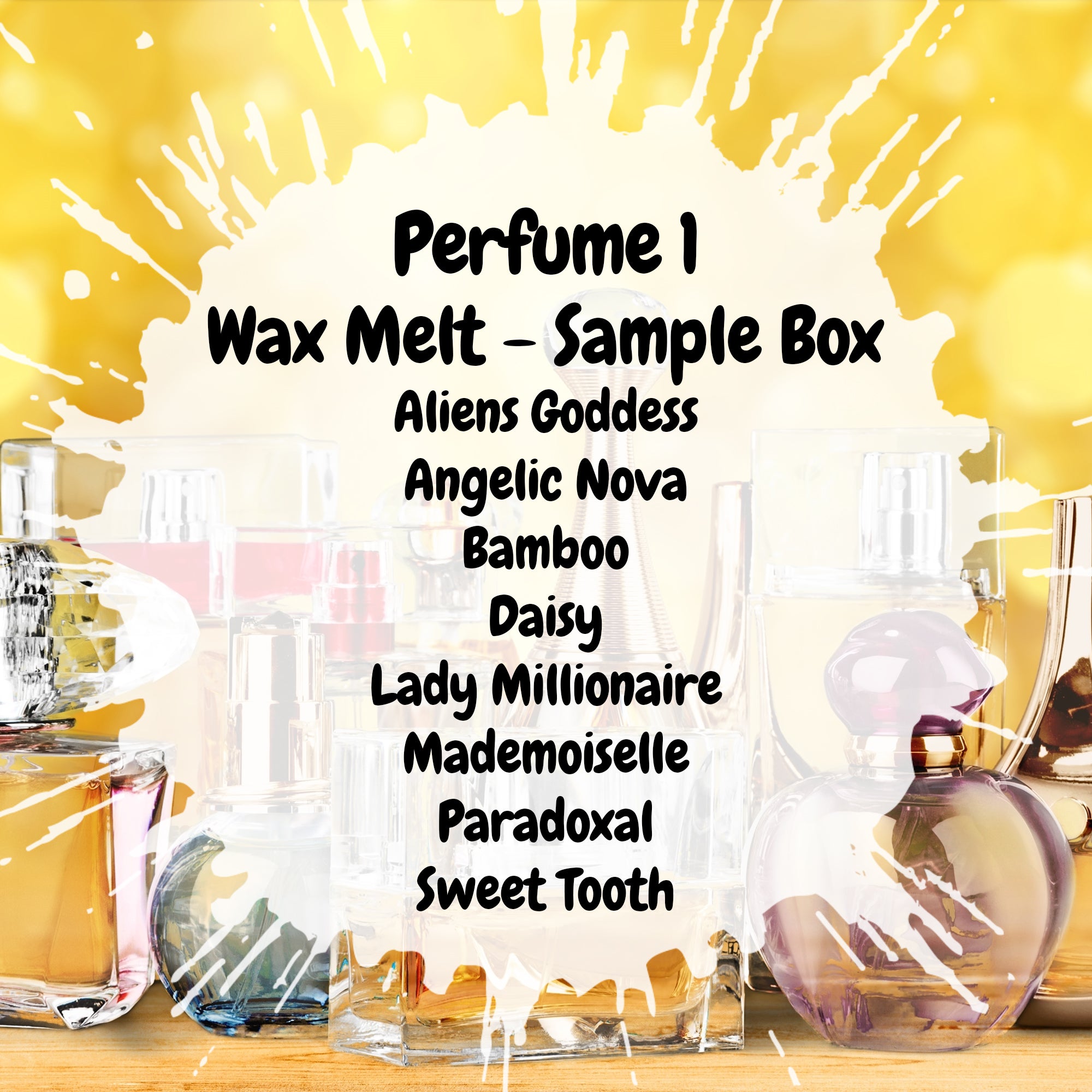 Perfume 1 Wax Melt Sample Box
