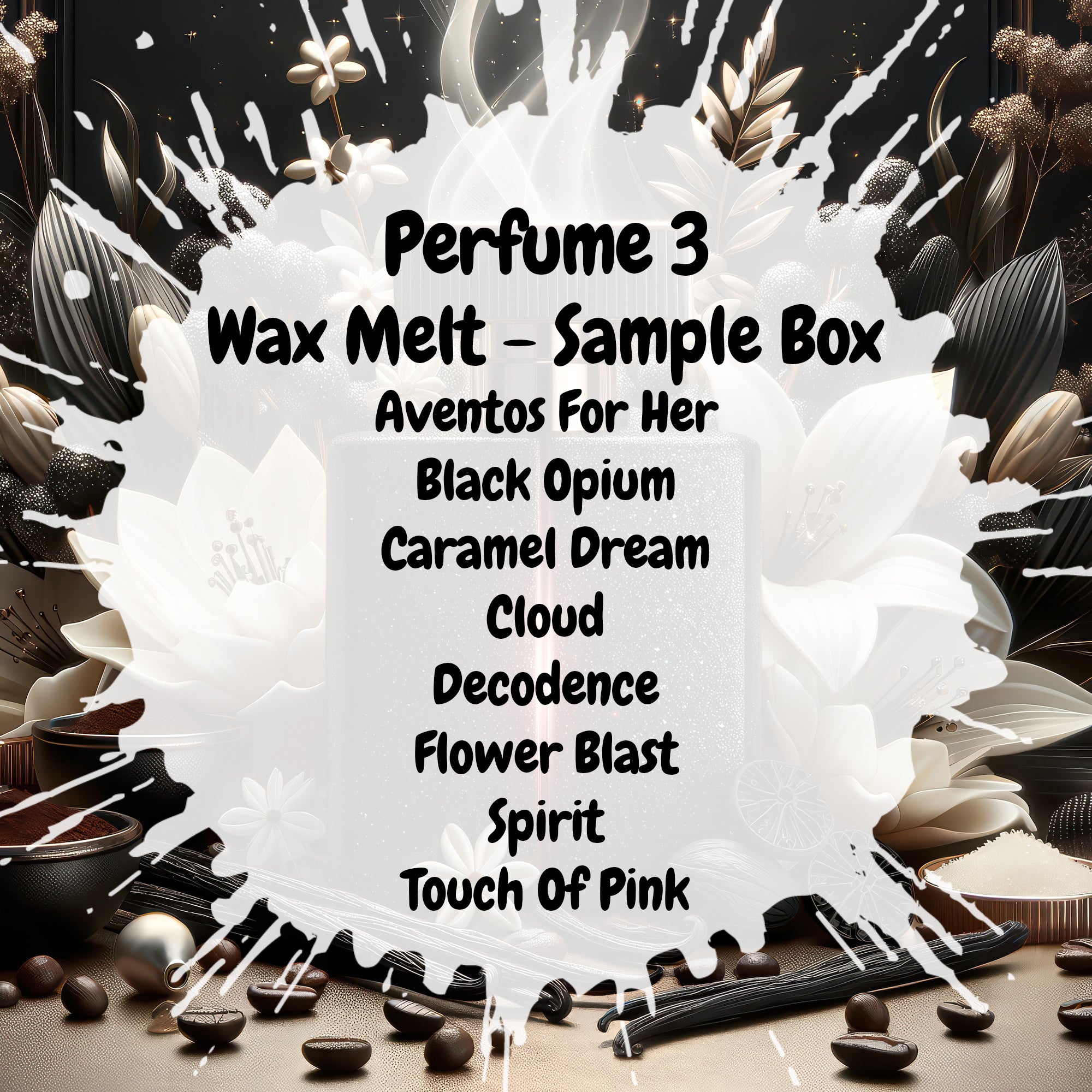 Perfume 3 Wax Melt Sample Box
