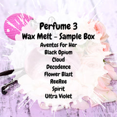 Perfume 3 Wax Melt Sample Box