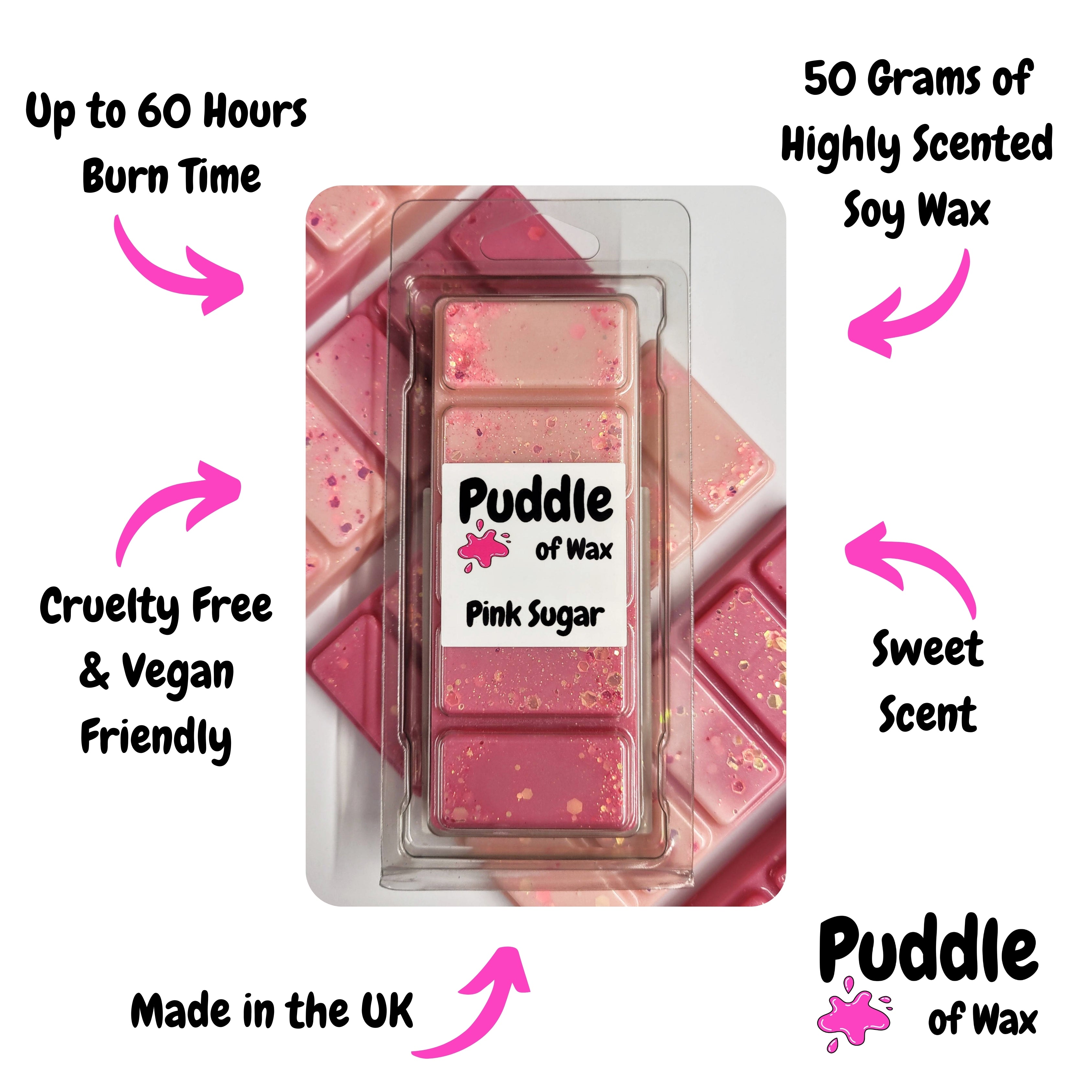 Pink Sugar Wax Melts