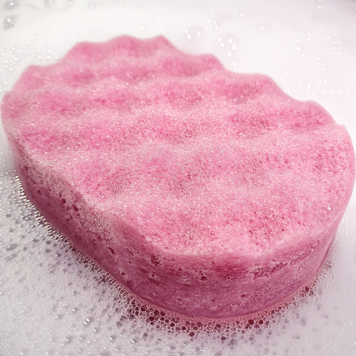 Raspberry Slushie Soap Sponges