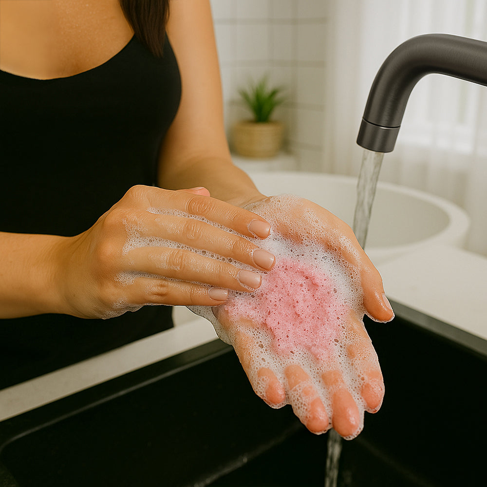 Raspberry & Marshmallow Body Scrub