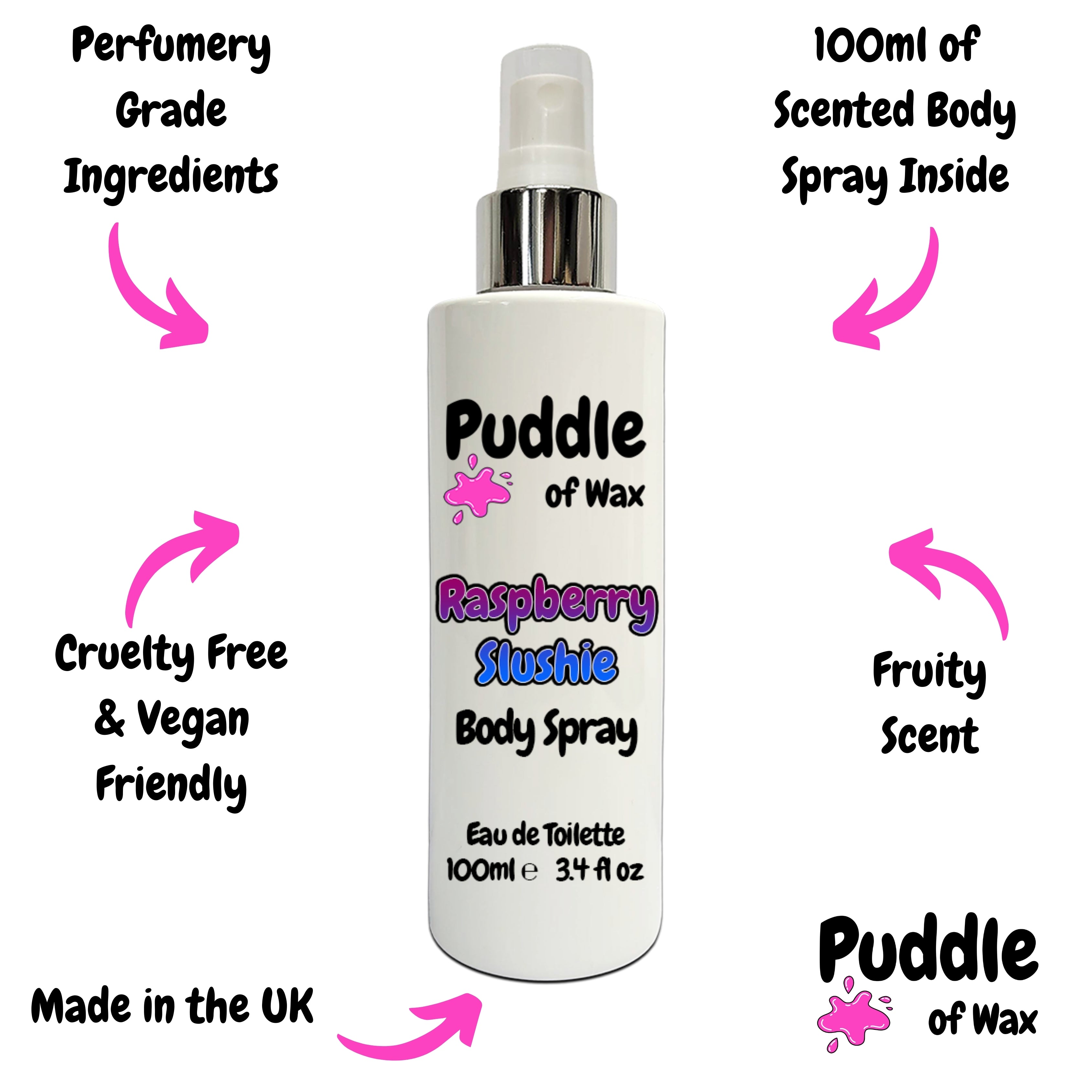 Raspberry Slushie Body Spray