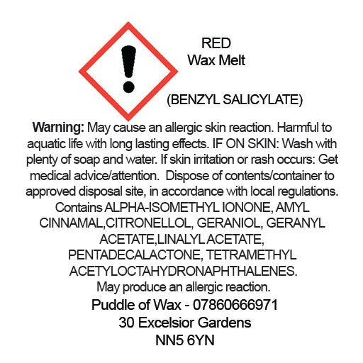 Red Wax Melts