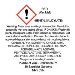 Red Wax Melts