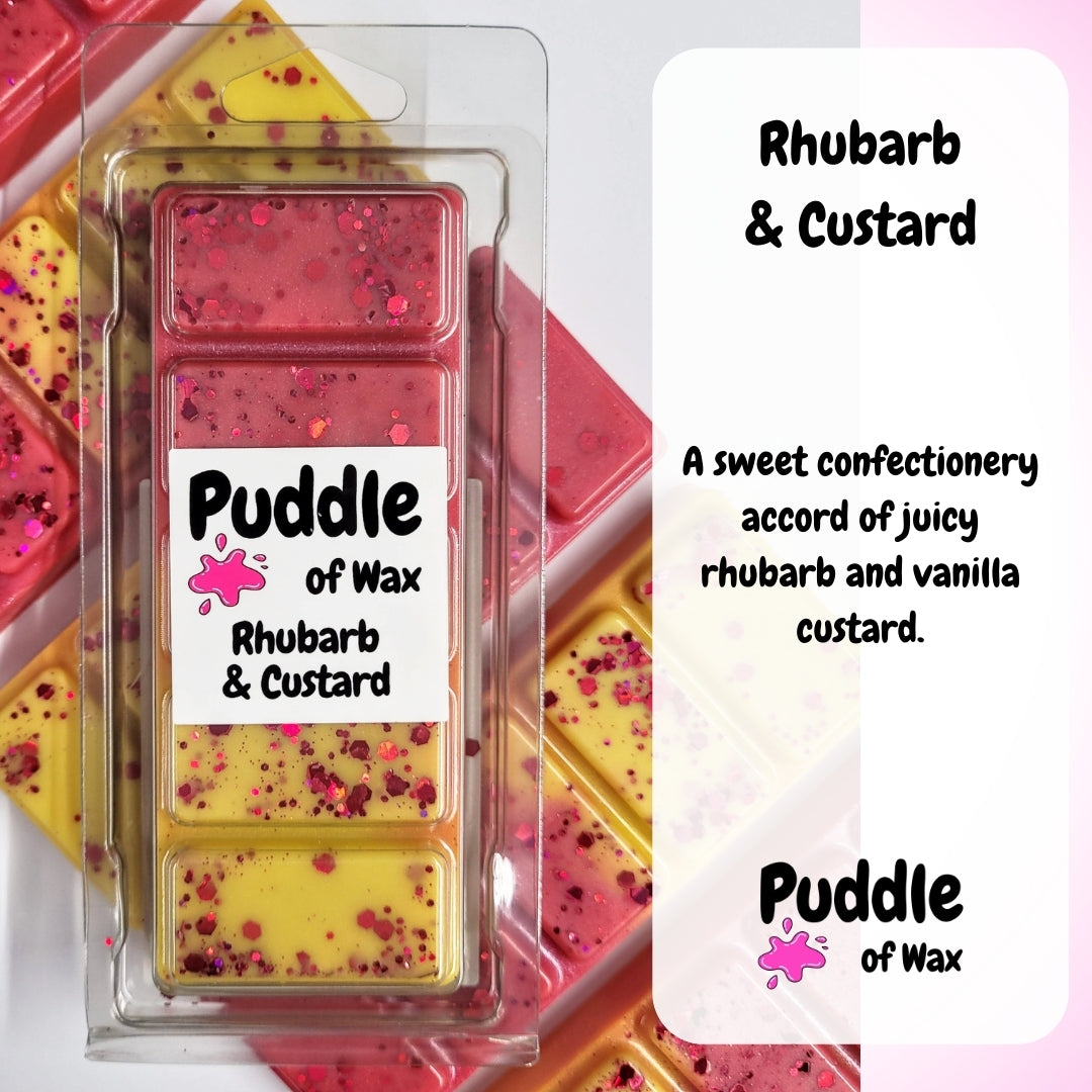 Rhubarb & Custard Wax Melts