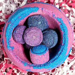 Raspberry Slushie Bath Bomb