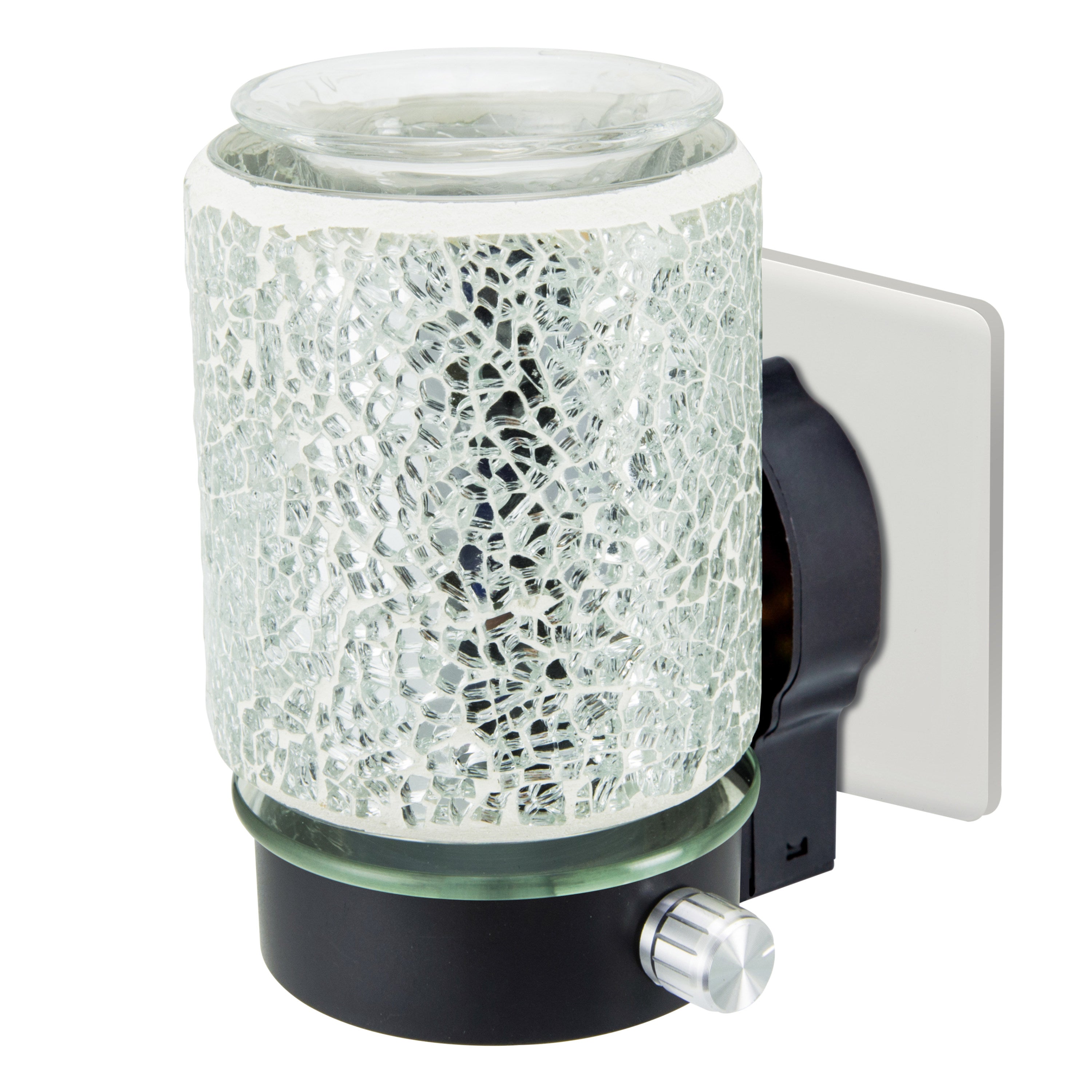 Silver Mosaic Plug In Warmer