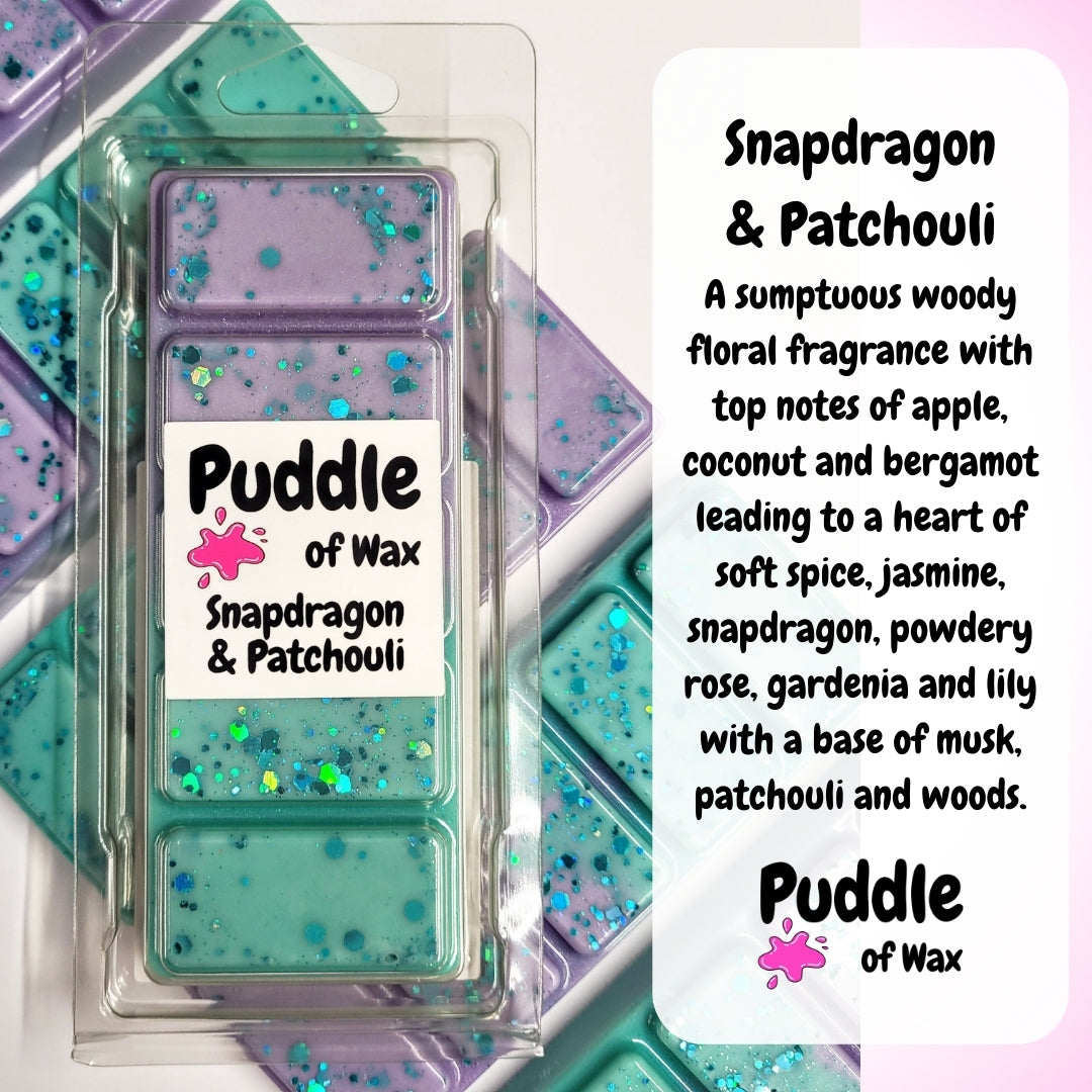 Snapdragon & Patchouli Wax Melts