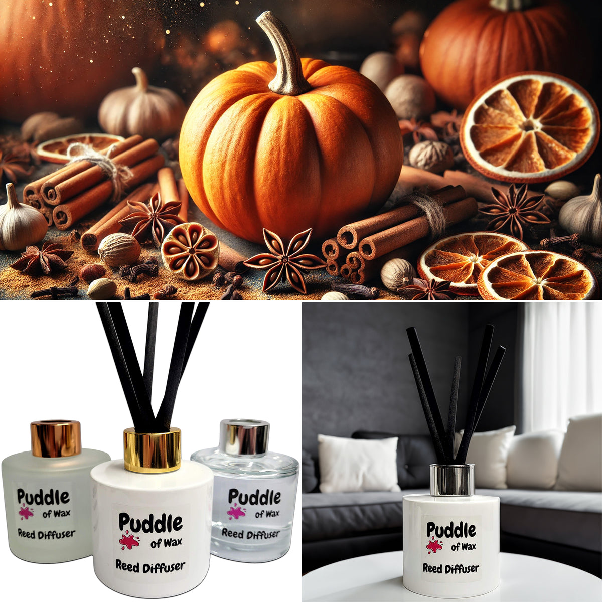 Spiced Pumpkin Reed Diffuser