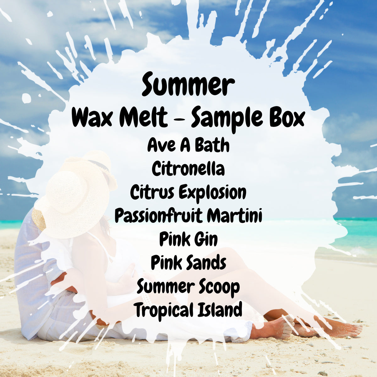 Summer Wax Melt Sample Box