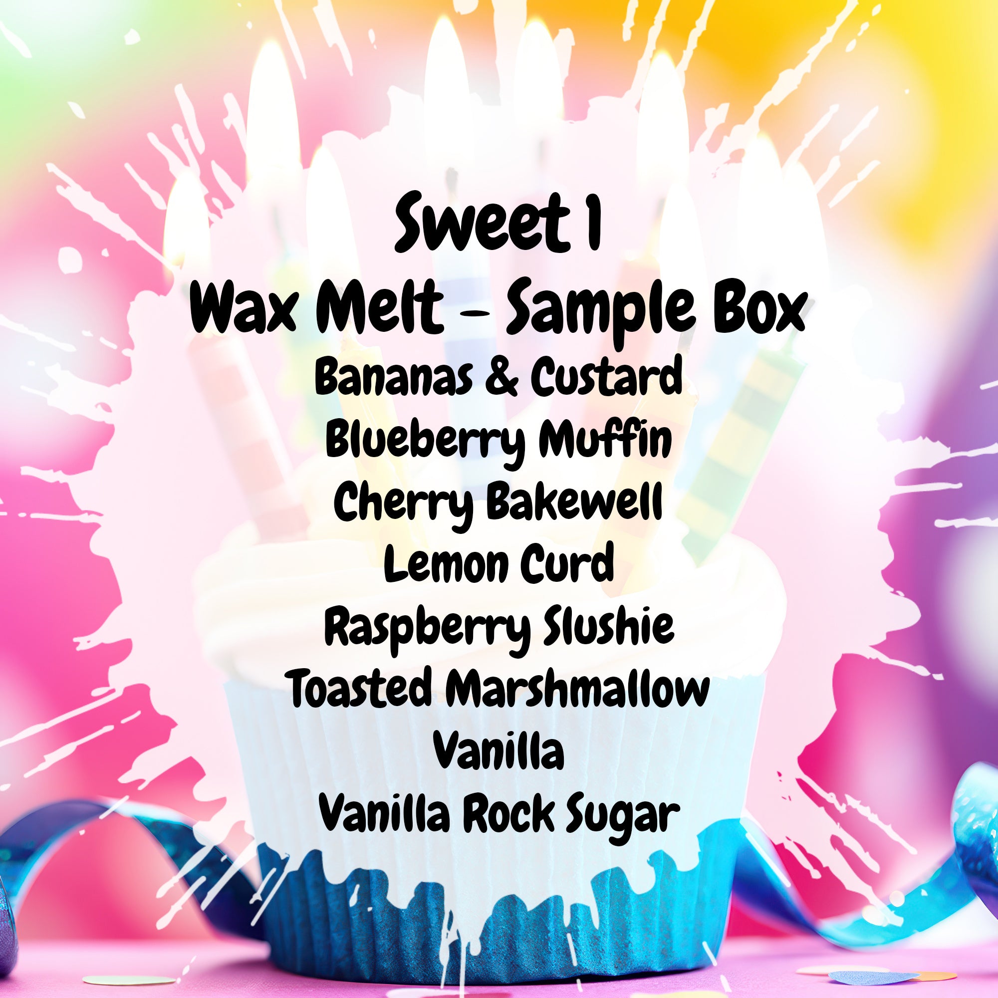 Sweet 1 Wax Melt Sample Box