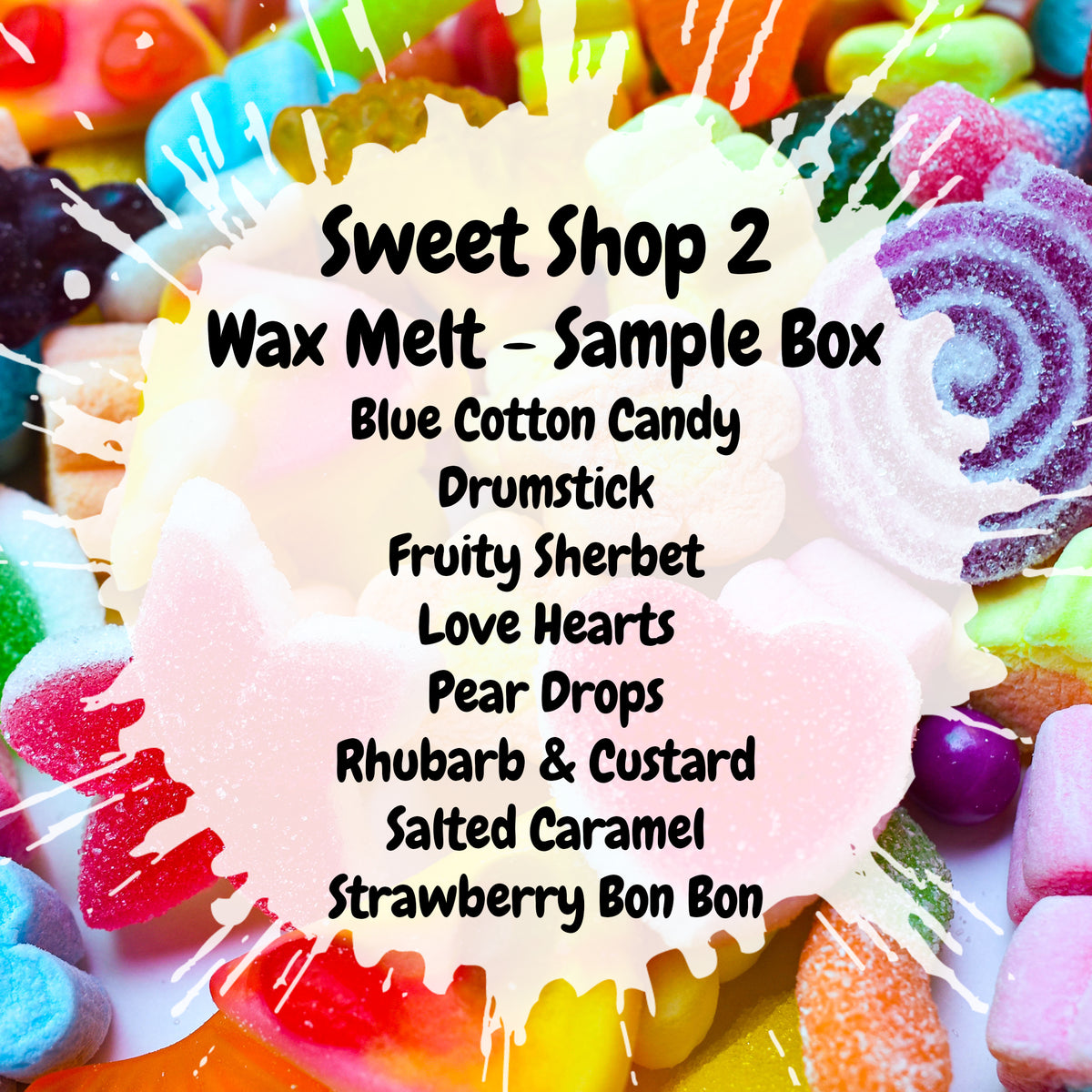 Sweet Shop 2 Wax Melt Sample Box