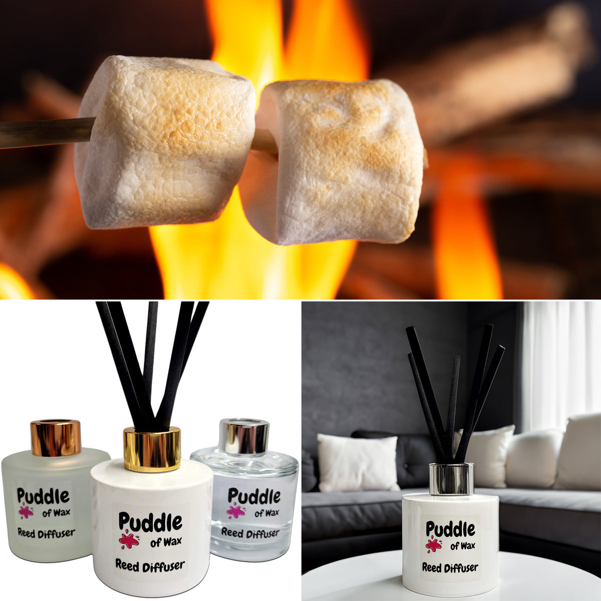 Toasted Marshmallow Reed Diffuser