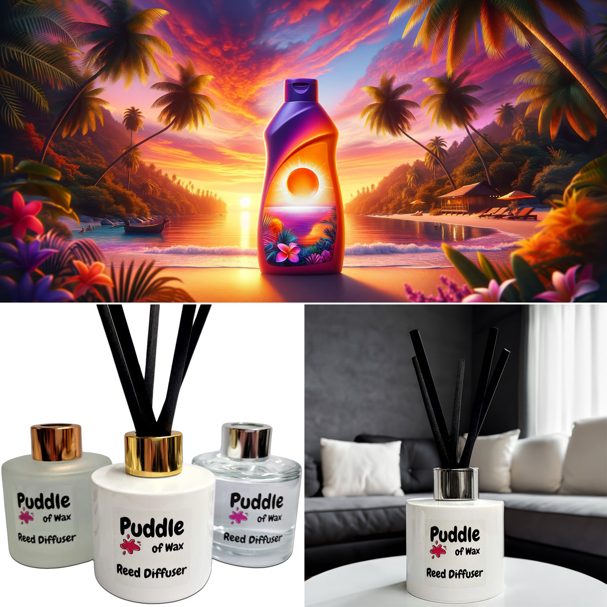 Tropical Sunset Reed Diffuser