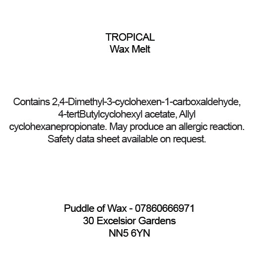 Tropical Wax Melts