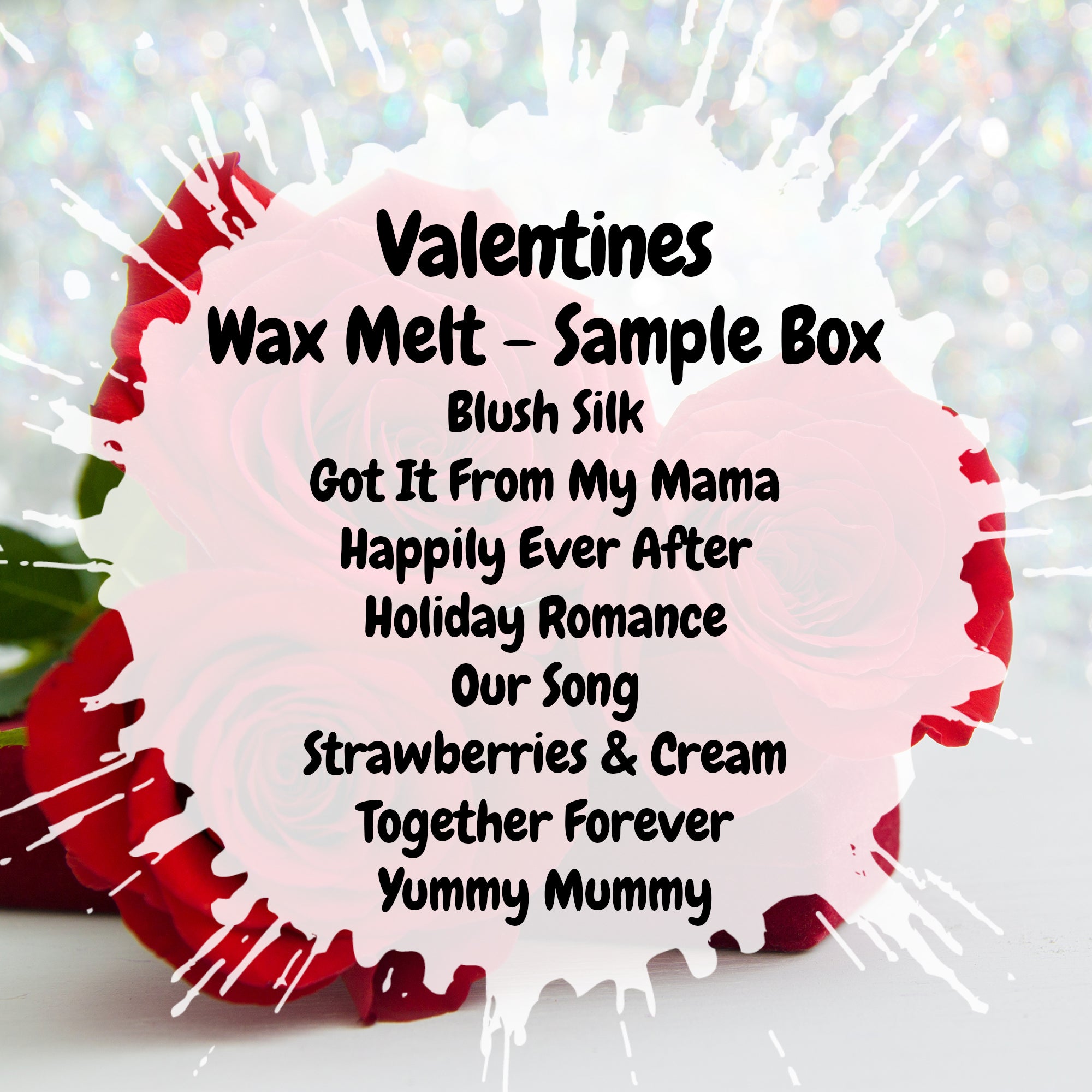 Valentines Wax Melt Sample Box