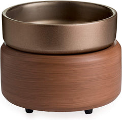 Walnut & Bronze Electric Burner/Melter