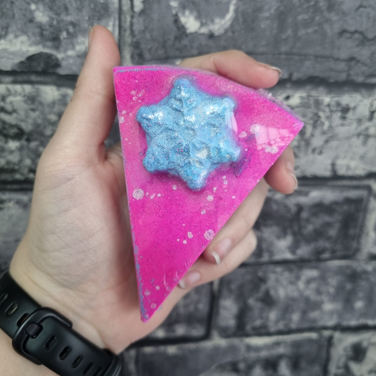 Snow Pixie Pizza Slice Bath Bomb