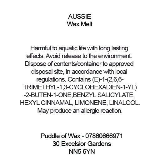 Aussie Wax Melts