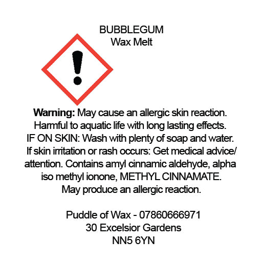 Bubblegum Wax Melts
