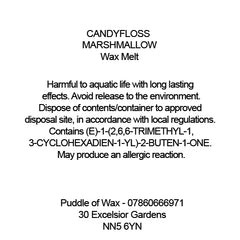 Candyfloss Marshmallow Wax Melts