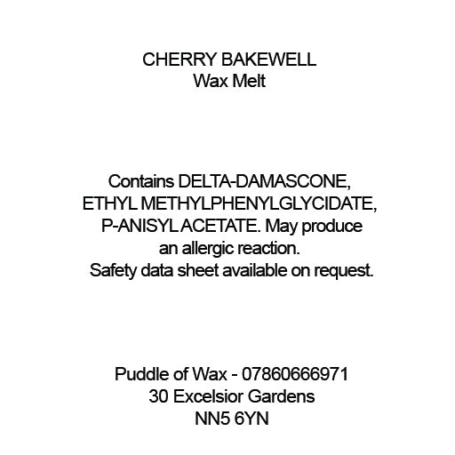 Cherry Bakewell Wax Melts