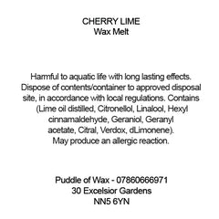 Cherry Lime Wax Melts