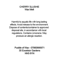 Cherry Slushie Wax Melts