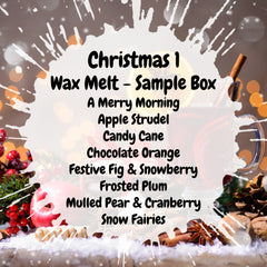 Christmas 1 Wax Melt Sample Box