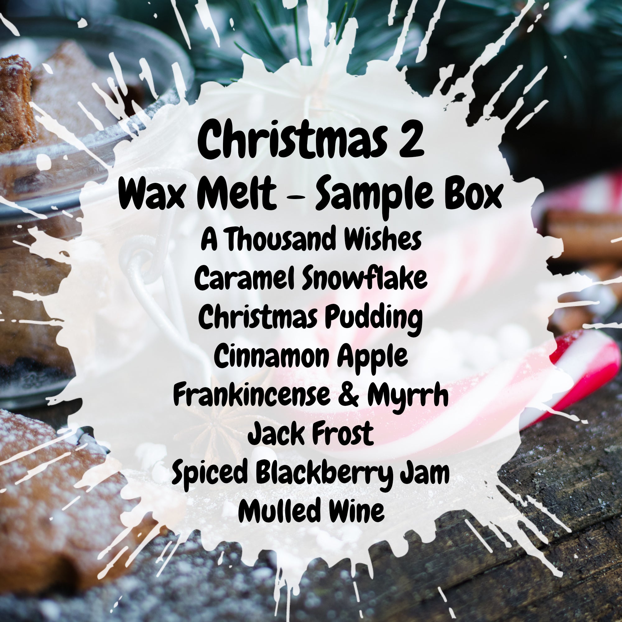 Christmas 2 Wax Melt Sample Box