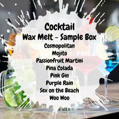 Cocktail Wax Melt Sample Box